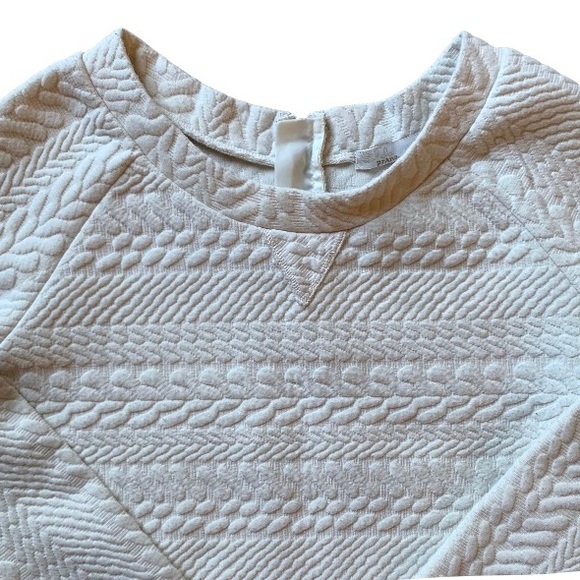 PrAna Dimension Winter Quilted Cropped Top Sweater Sz XS - Picture 3 of 12